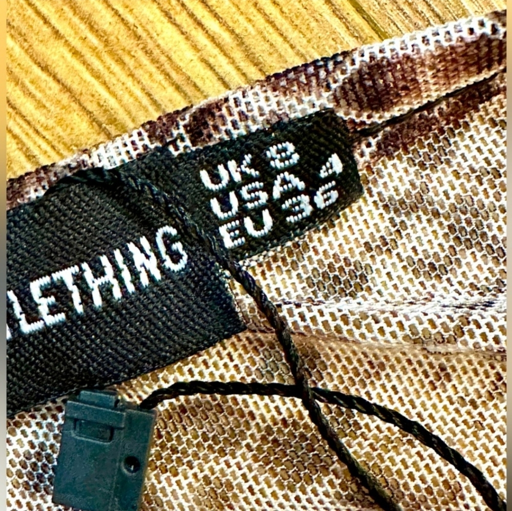 NWT, Pretty Little Thing Snakeskin Print Sheer Bodysuit - Picture 3 of 8